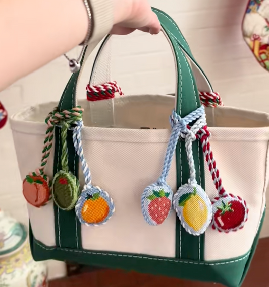 Bag Charms Needlepoint Finishing for Beginners