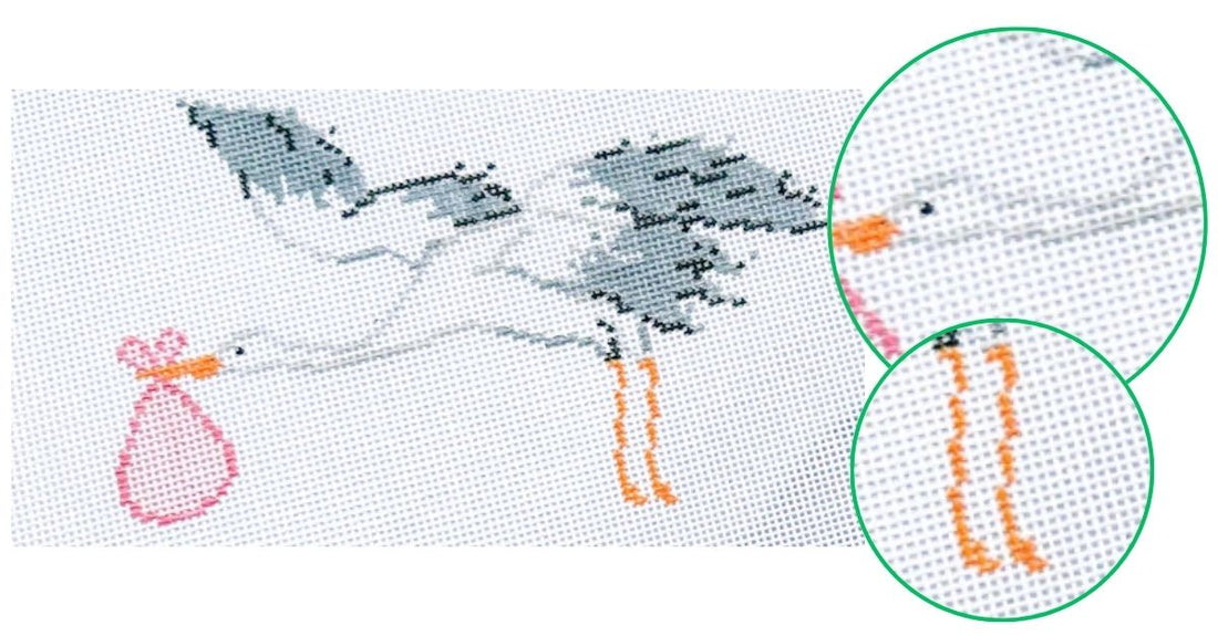 Not sure if your needlepoint canvas needs extra rows for Needlepoint Finishing? Learn exactly when to stitch them and when to skip them in this Ask a Finisher guide.