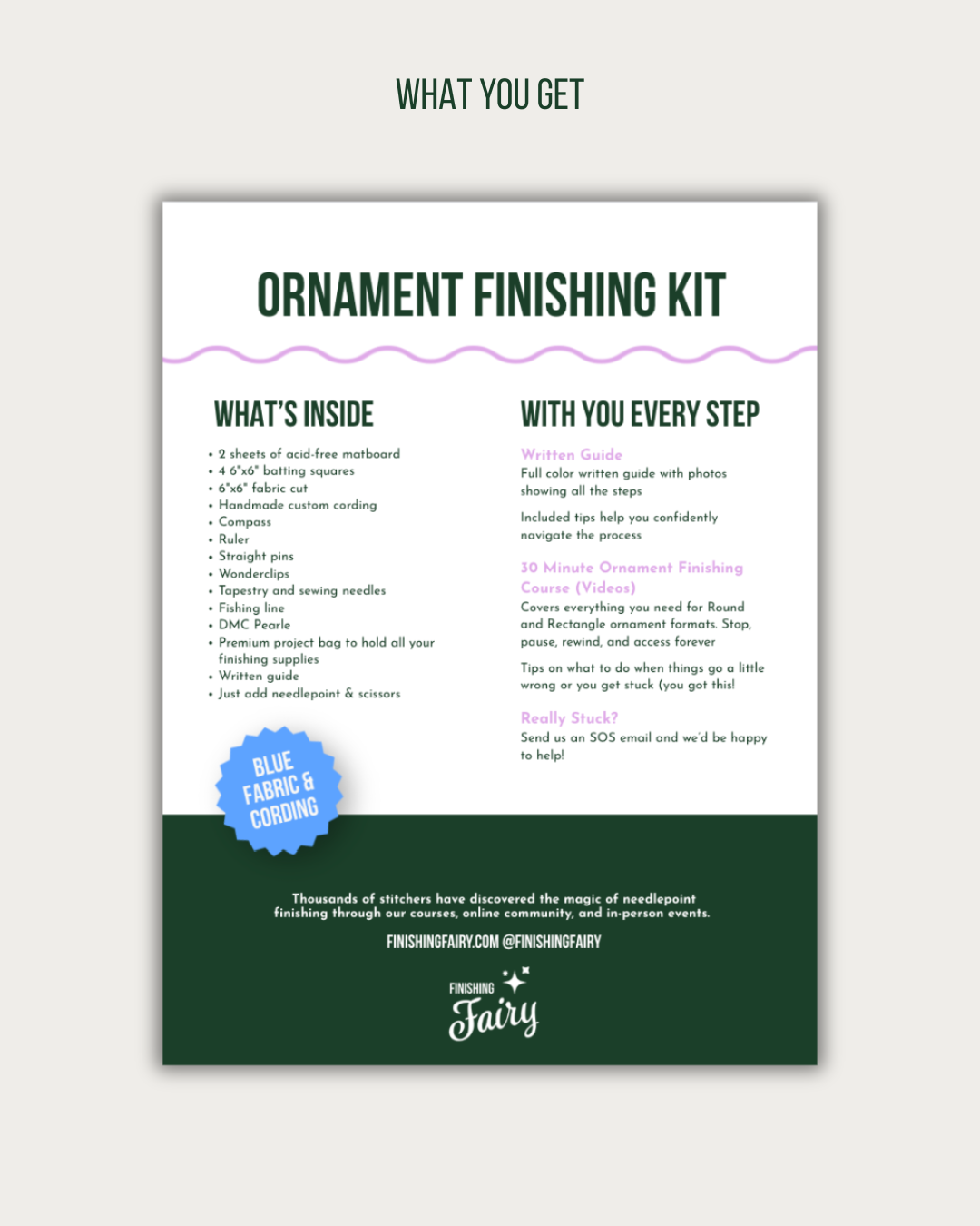 Beginner Finishing Kit & Online Video Course